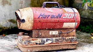 Full restoration ancient gun flamethrower over 100 years old | reuse restore old house heating gun by The Restoration 2R 60,538 views 1 year ago 19 minutes