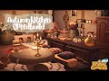 the coziest autumnal kitchen speedbuild // animal crossing: new horizons