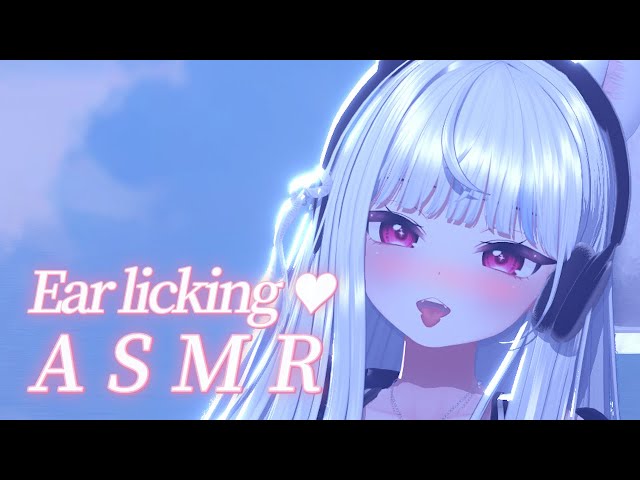 【3DIO/ASMR】귀 속 깊이 핥아주는 ASMR (earlicking+talking+watersound+heartbeat ASMR)