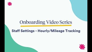 Staff Settings -Time and Mileage Tracking screenshot 2