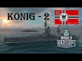 WORLD OF WARSHIPS BLITZ GAMEPLAY KONIG TIER V WOWS 