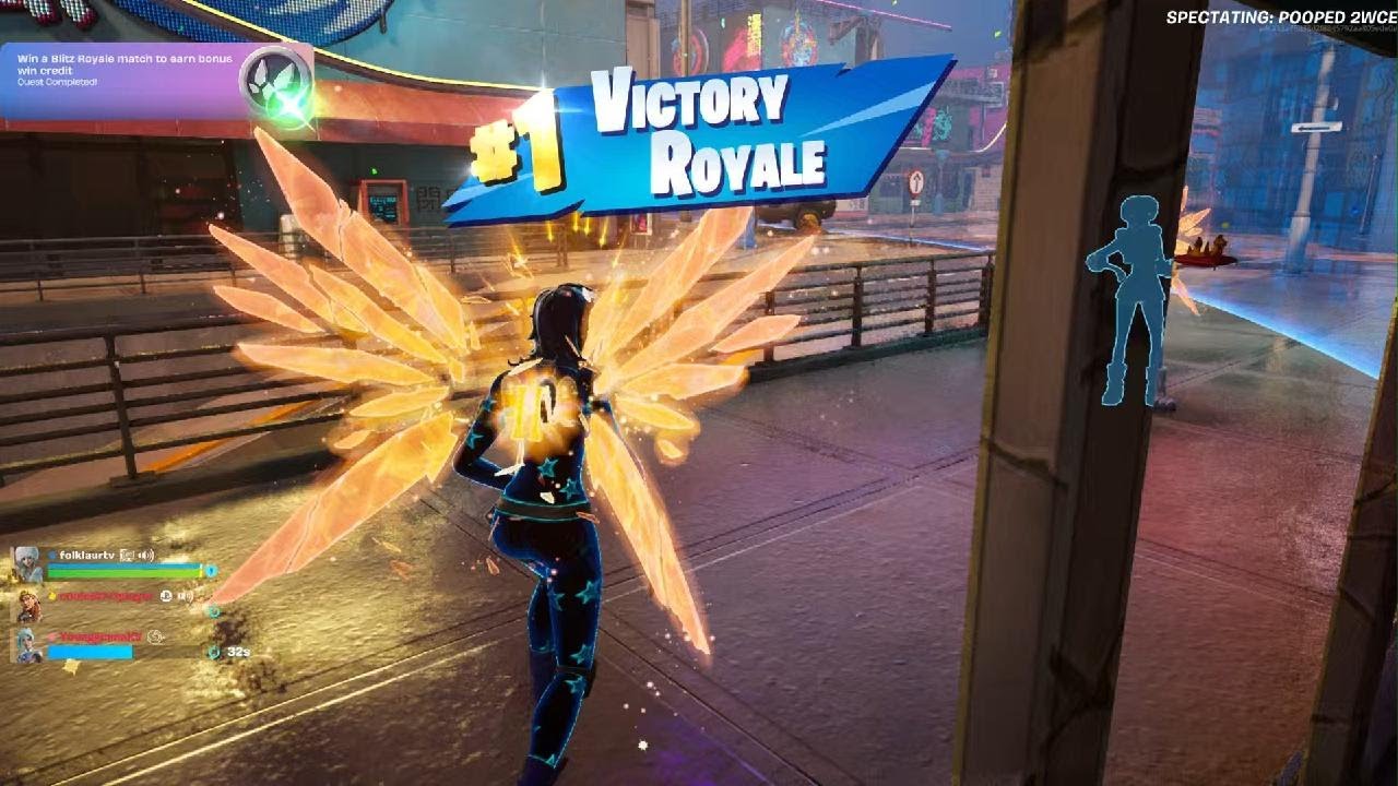 Mr PoopTwice And Are New Friend That Is GamerGirl We As Team Clutched The Game On Blitz Royal 🏆