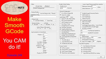Make Smooth running Gcode - CNCnutz Episode 249