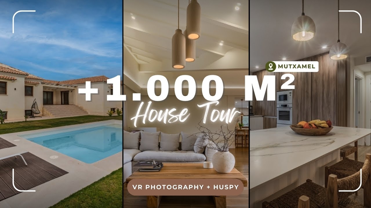 House tour de +1.000 m² de vivienda en Mutxamel, Alicante | VR Photography