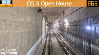 [CCL6 Open House] SMRT Alstom Metropolis C851E [877] (CC30) Keppel ➡ (CC32) Prince Edward Road
