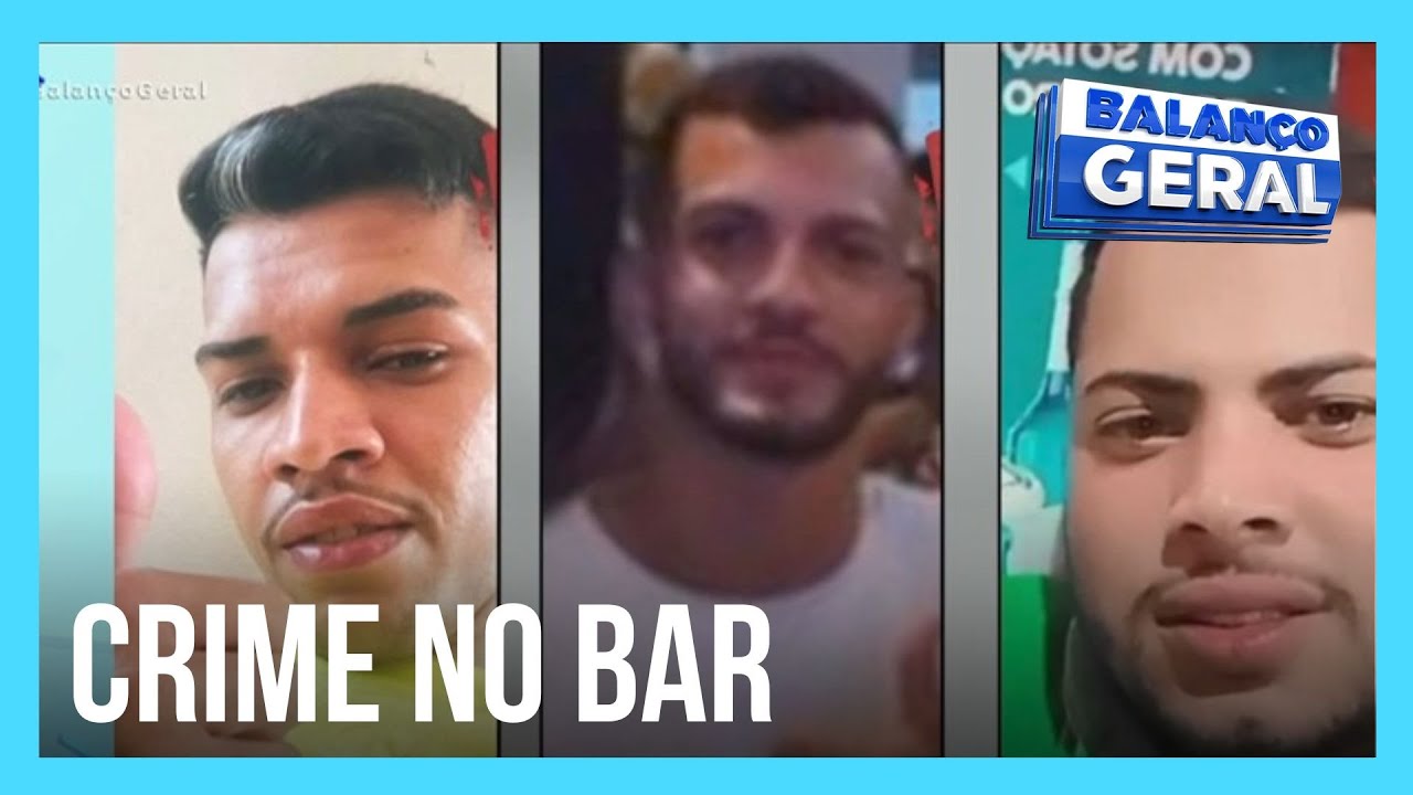 Polícia procura suspeitos de matar jovem em bar após discussão sobre mulher casada