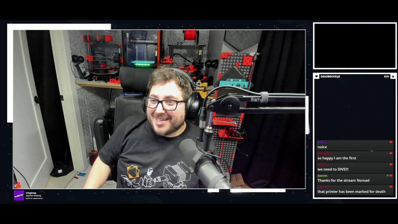 Merch Design Stream - #filament #giveaway