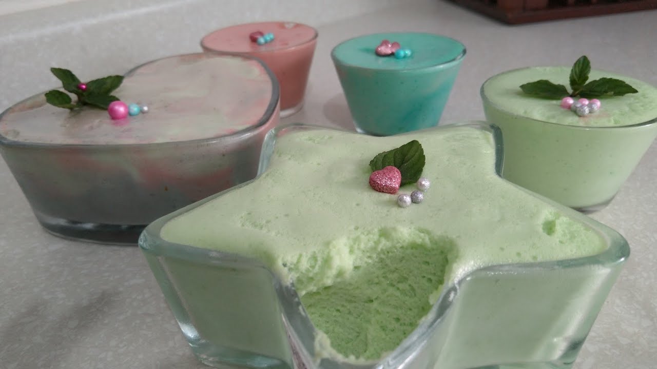 GELATINA ESPUMOSA 😊🤤CON 2 INGREDIENTES paso a paso 😃 YouTube