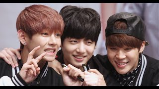BTS Maknaes being the Maknaest trio || Our babies Vminkook