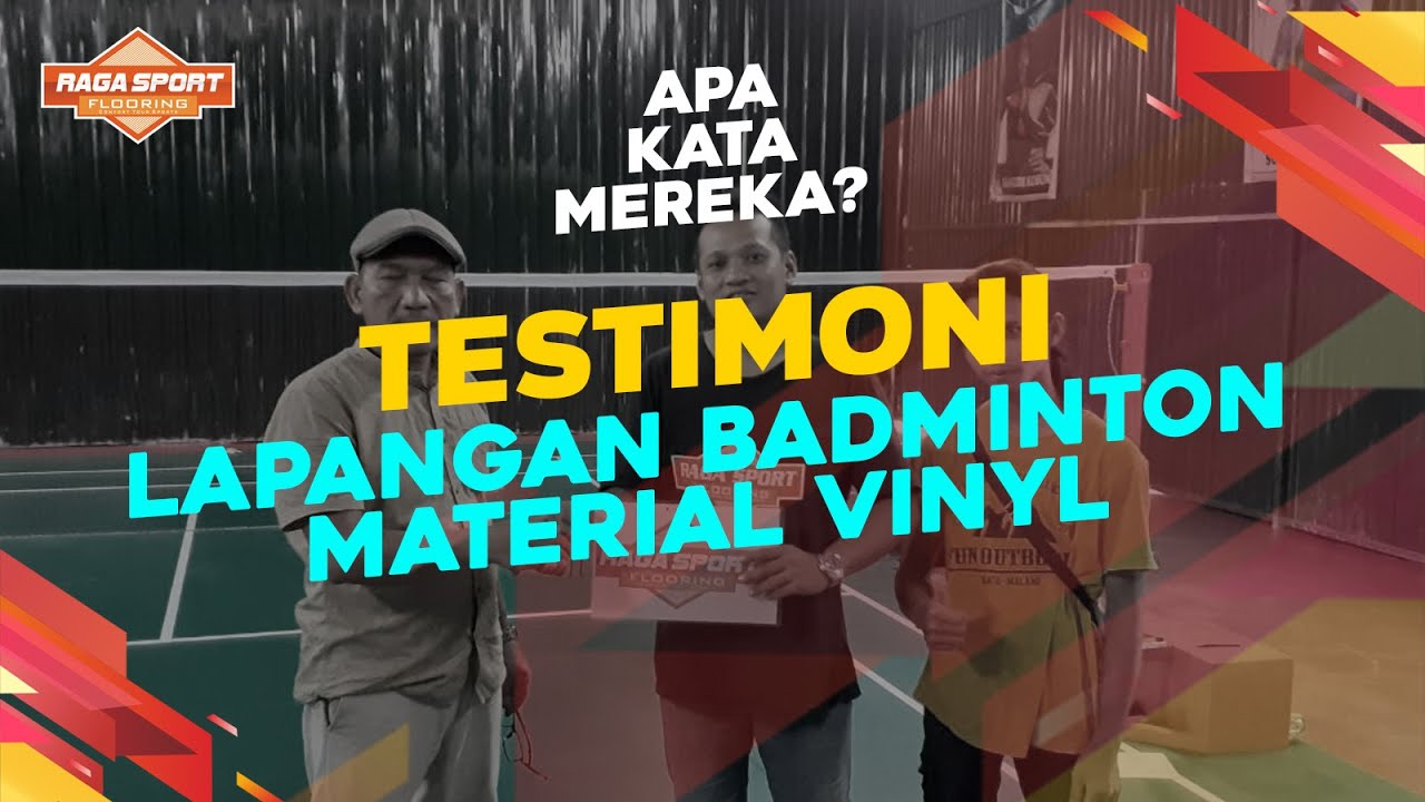 Proyek Lapangan Badminton Bapak Feri Timika Papua | Raga Sport Flooring