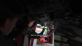 Rustproofing Demonstration: You Need to See This! #shorts @AutomotiveWoman