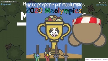 How to prepare for Moolympic.   MooMoo.io