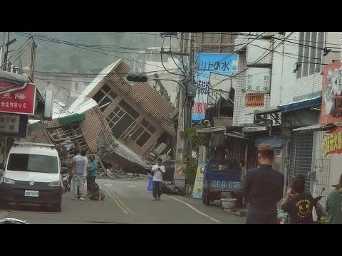 Taiwan quake: Tsunami warnings issued after 6.9-magnitude ...