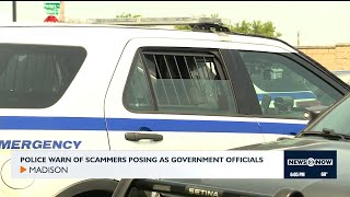 Police warn of scammers posing as government officials