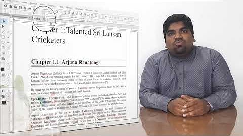 Adobe FrameMaker - Creating Books and Formatting table of contents.