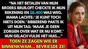 Na de bruiloft van mijn broer ontdekte ik dat er $8.400 van mijn rekening verdwenen was