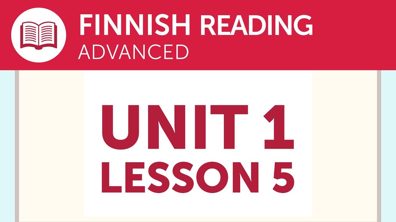 Advanced Finnish Reading - A Changed Train Schedule