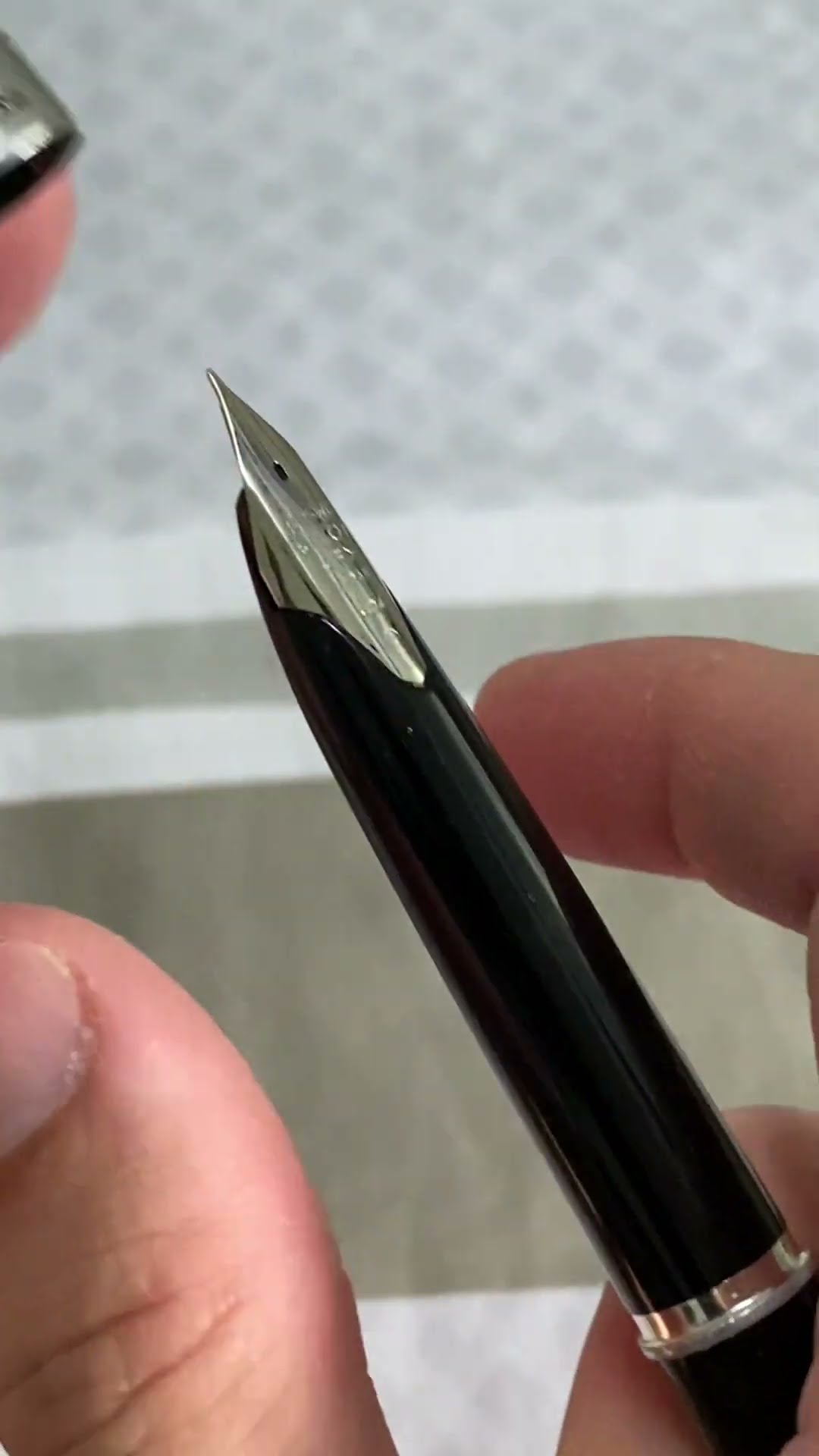 Vintage Pilot Elite Sterling Silver Fountain Pen Quick