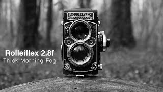 Rolleiflex 2.8f on Kodak TriX 400 | Thick Morning Fog | ASMR