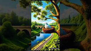 Cartoon video Ai short #birds #shorts #viral #kabutar #pigeon #facts #hen