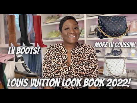 LOUIS VUITTON FW22 LOOK BOOK, LV GARDEN COLLECTION, LOUIS VUITTON COUSSIN  HAND BAGS