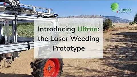 This Laser Weeding Robot Kills Weeds Without Spraying Herbicides - LUXEED Robotics