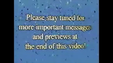 Please Stay Tuned (Lyrick Studios; 2000 version) Normal, slow, fast, and reverse