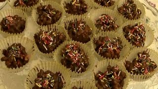 Ricetta   Pirottini di riso soffiato al cioccolato