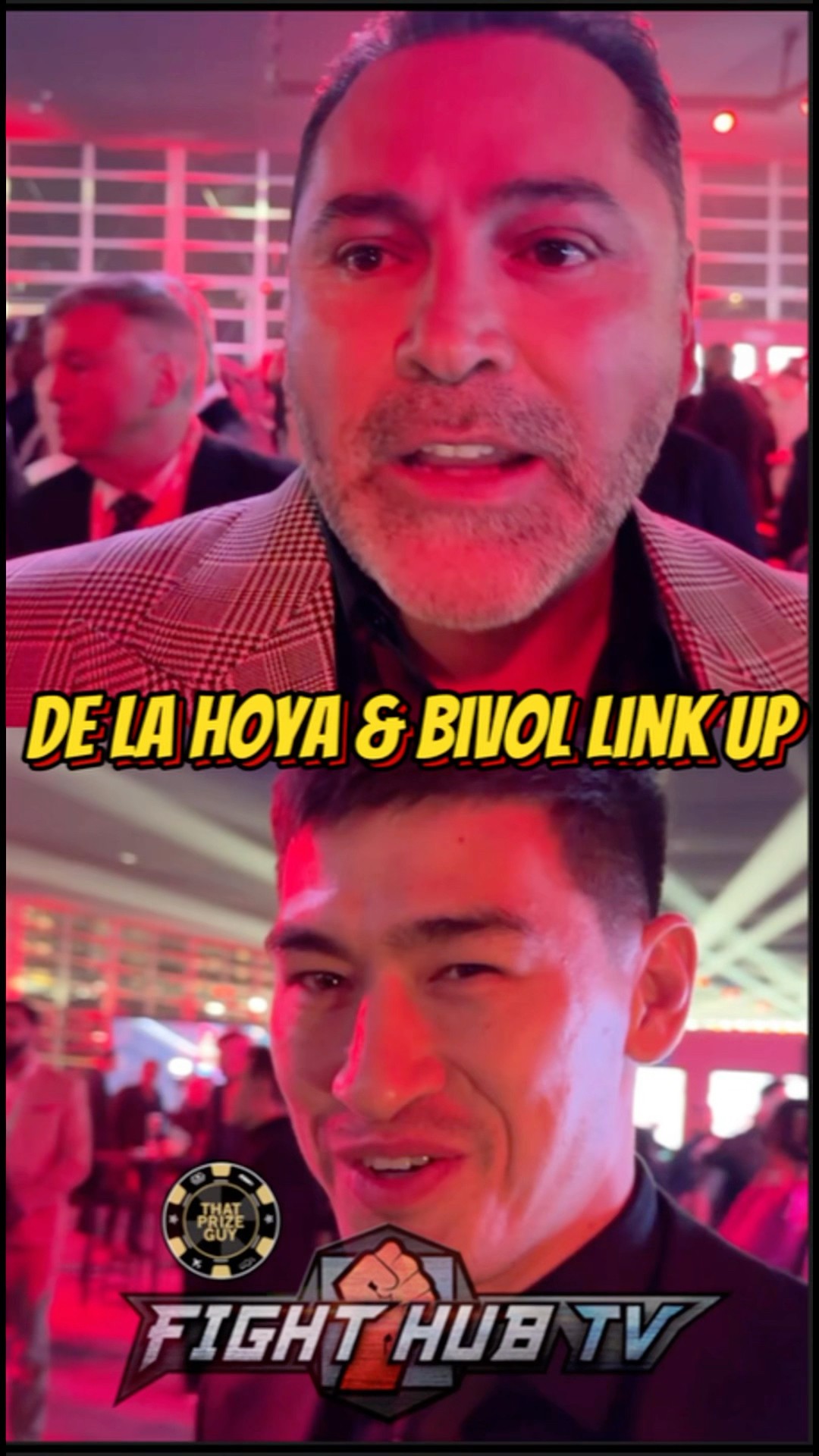 De La Hoya LINKS UP with Bivol \u0026 PRAISES his style of Boxing!