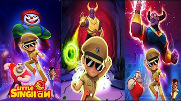 Little Singham 3D Run LONDON with Panja ATTACK - New Update Android