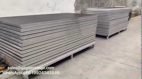 Scaffolding layer stage 4ft x 8ft for concert event show