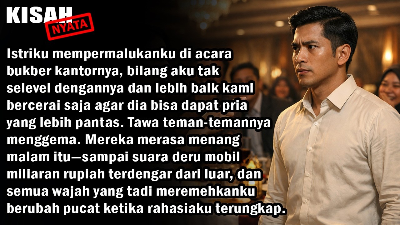 DI ACARA BUKBER KANTOR SUAMI DIPERMALUKAN ISTRI, TAPI BALASAN SUAMI BUAT SEMUA ORANG DISITU PANIK
