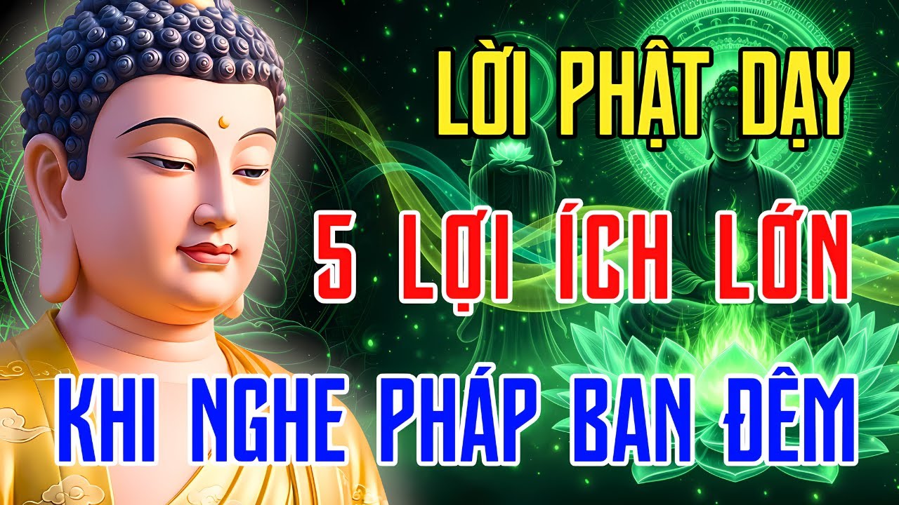 15 Phút Trước Khi Ngủ Nghe Phật Dạy 🌙 Nghe Pháp Tâm An, Lạc Quan Và Bình Yên | Phật Pháp Tỉnh Giác