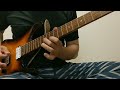 筋肉少女帯「詩人オウムの世界」guitar solo cover