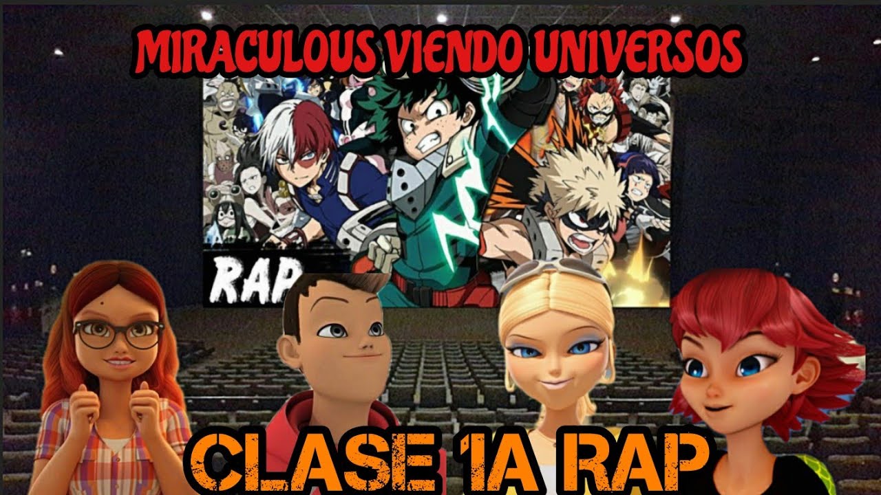 Miraculous Ladybug viendo Universos/ Capitulo 2 CLASE 1A RAP/ Shuu Vlogs