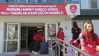 U23 Kadın Güreş Milli Takımımızı Bugün Dünya Şampiyonası Için Sarıyer Den Uğurladık.