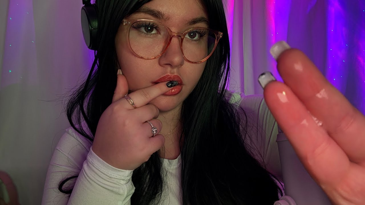 ASMR spit painting you ♡ ~ personal attention, visuals, mouth sounds, tracing ~