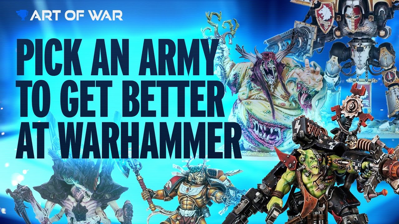 Picking An Army to Improve at Warhammer 40k