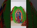 Pinté a la Virgen de Guadalupe en una mochila y este fué el resultado 🥰🖌️🎨♥️ #shorts #art #parati