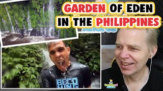 Garden of Eden in the Philippines 😎  Most Amazing Waterfalls in Mindanao reaction by Kuya Andres 🏞 🌈