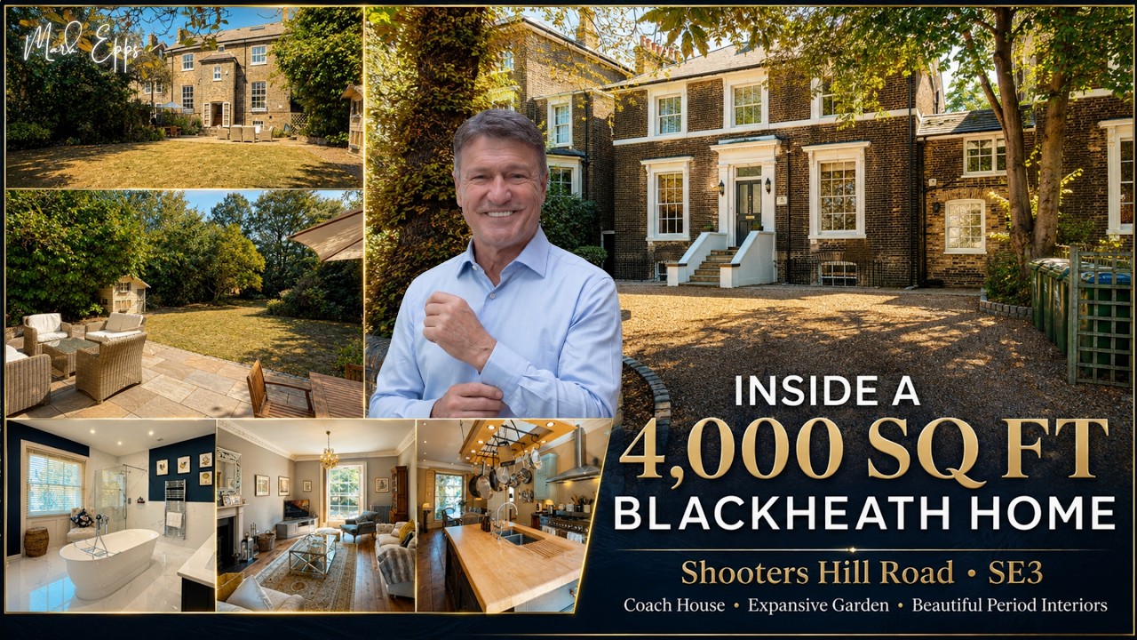 Inside a 4,000 Sq Ft Blackheath Home With a 247ft South-Facing Garden