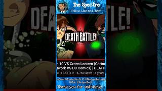 Ben 10 Vs Green Lantern Death Battle Review #anime #dc #deathbattle