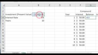 Compound and Simple Interest Part 1