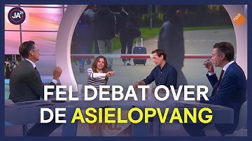 Eerdmans (JA21) botst met Dassen (Volt) over asiel bij WNL