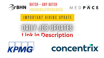Daily jobs updates | OFF Campus Drives Updates