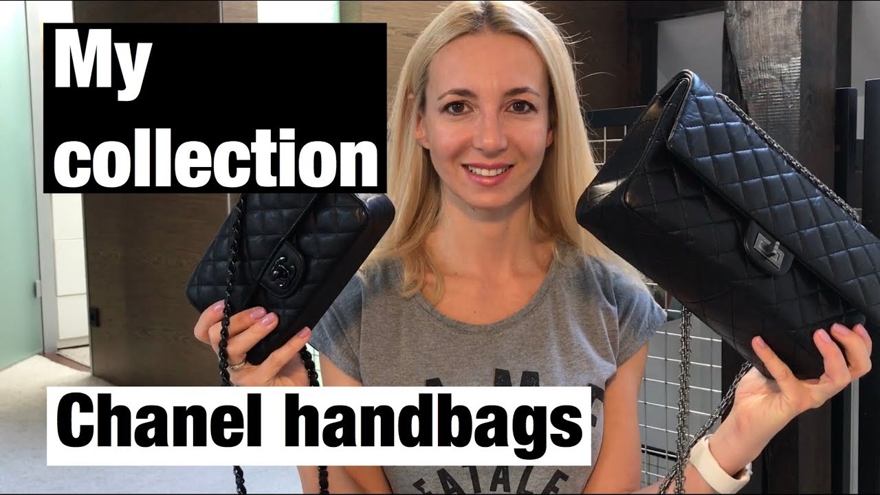 My entire Chanel handbags collection II Chanel Classic II - YouTube