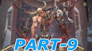 DOOM Eternal Walkthrough Gameplay Part 9 - DOOM HUNTER BOSS