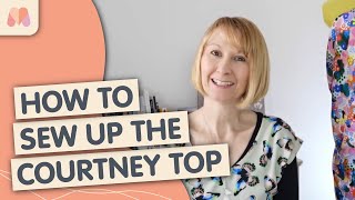 How to Make an Easy Spring Ready Top | Courtney Top Style Arc Sewalong