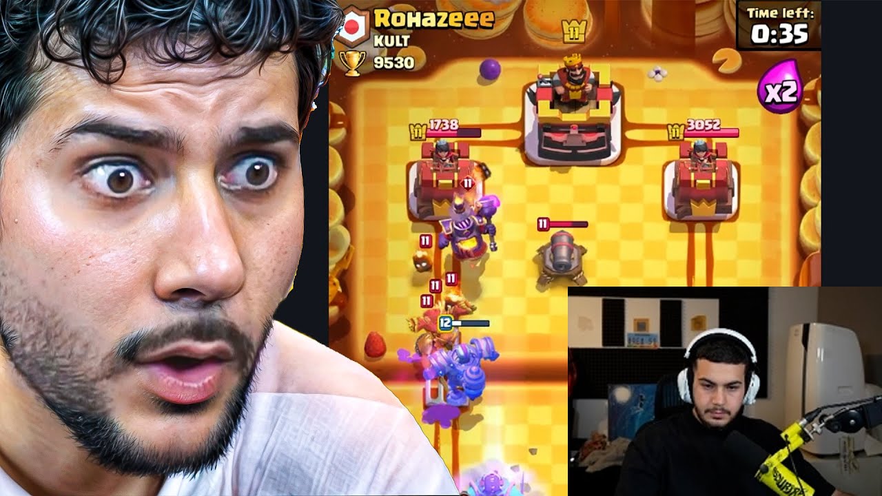 Hamed Spielt Clash Royale Gegen Rohat..