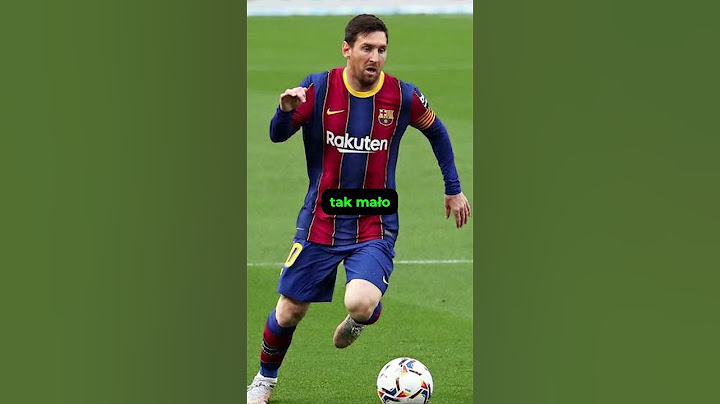 DLACZEGO MESSI NIE BIEGA PODCZAS MECZU? 😱